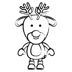 Christmas animals design.