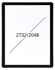 Tablet 2048 x 2732 screen concept