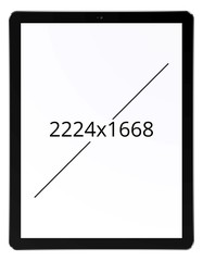 Tablet 2224 x 1668 screen concept