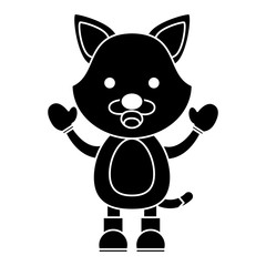 Christmas animals design.