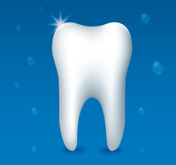 healthy tooth illustration