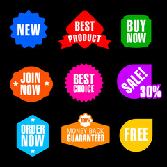 advertising and promotion banners