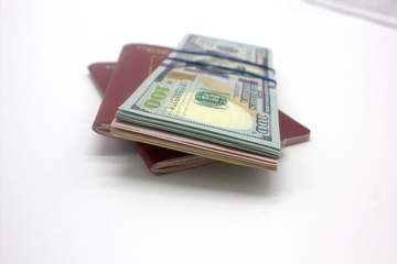 dollars and passport