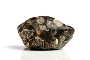 Set Rock stone with names, isolated on a white background with shadow,  beautiful lighting,...