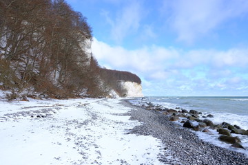 schnee ostsee