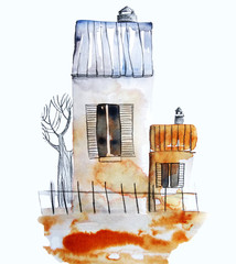 Cartoon house