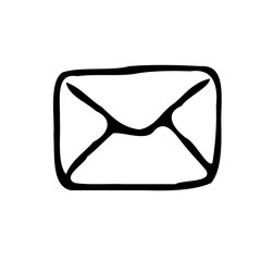 Mail icon. Vector illustration