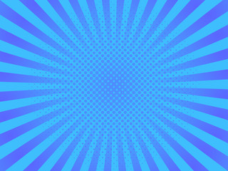 Pop Art vintage vector background. Halftone design