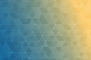 Obraz premium Abstract triangle background. Hexagon design for medical, business and digital technology vector.