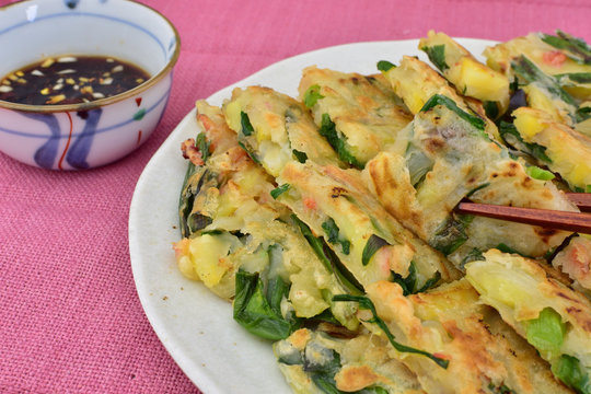 韓国料理　チヂミ