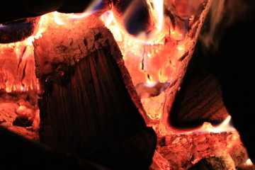 Fire close up