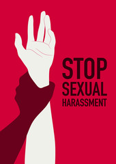 Sexual abuse with a man attacking to a scared woman