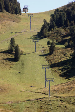 Cableway at Alps