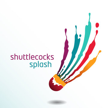 7,254 Shuttlecock Logo Images, Stock Photos, 3D objects, & Vectors