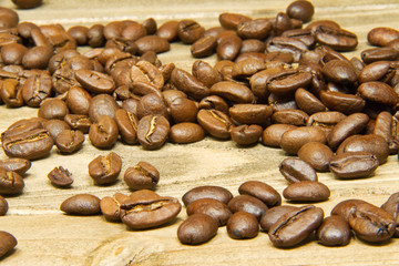 Spilled Coffee Beans