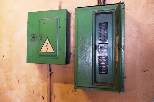 old electrical shield