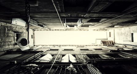 Fototapeta premium Venetian Architecture Perspective Frames