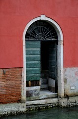 Venice Door with Canal