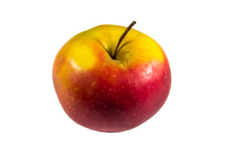 Red apple isolated on white background