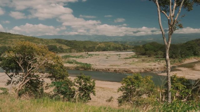 Rio Terraba Riverbed, Costa Rica, Graded Version