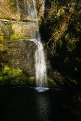 Fototapeta na wymiar waterfall Fermona, fererra, Varese, Italy