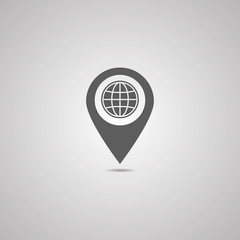Global vector icon