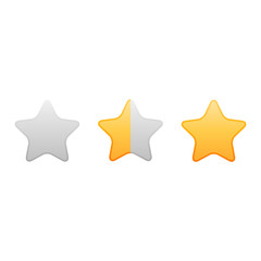 Businessman hand giving five star rating, Feedback concept vector illustration flat style