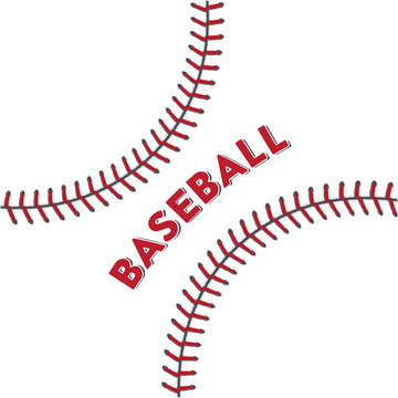 baseball illustration background for text, logo