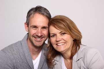 Happy mature love couple