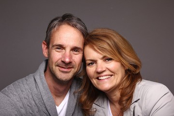 Happy mature love couple