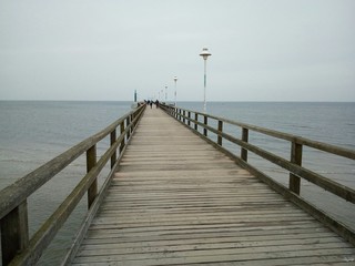 Naklejka premium Molo Ostseebad Zinnowitz