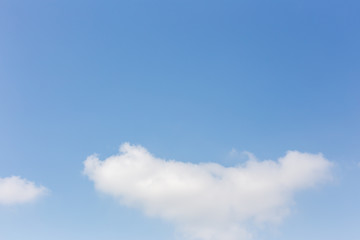 Blue sky background with clouds, background sky