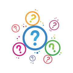 question mark design