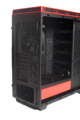 Fototapeta premium Desktop Empty Computer Case