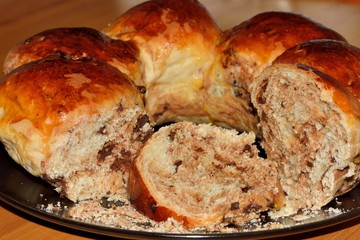 Brioche aux pépites de chocolat