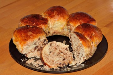 Brioche aux pépites de chocolat