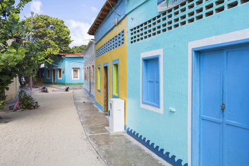 Gran Roque, the Capital of Los Roques archipelago, Venezuela