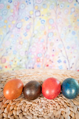 Simple Easter eggs background