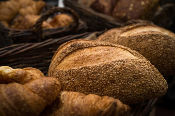 Fresh sesame Seed Bread