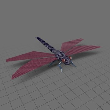 Stylized dragonfly