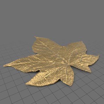 Ornamental gold leaf