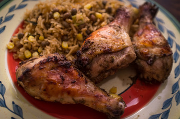 Jamaican Jerk Chicken Legs
