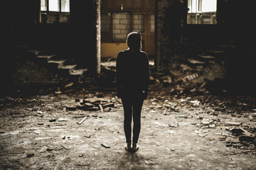girl in forgotten place