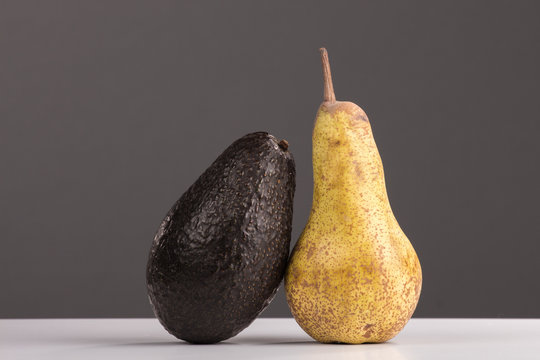 Avocado und Birne