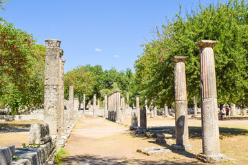 Ancient Olympia, Greece.