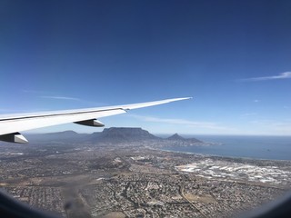View from plane