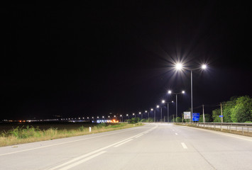Obraz premium Street Lighting Armenia