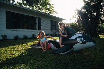 Our parents can't afford a pool