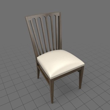 Hardback dining room chair