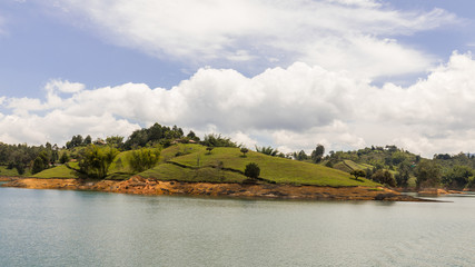 Fototapeta premium Guatape Colombia 2018-02-20 A sunny day